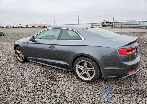 2018 Audi S5 Prestige z USA, uszkodzony, nr VIN WAUR4AF56JA006589